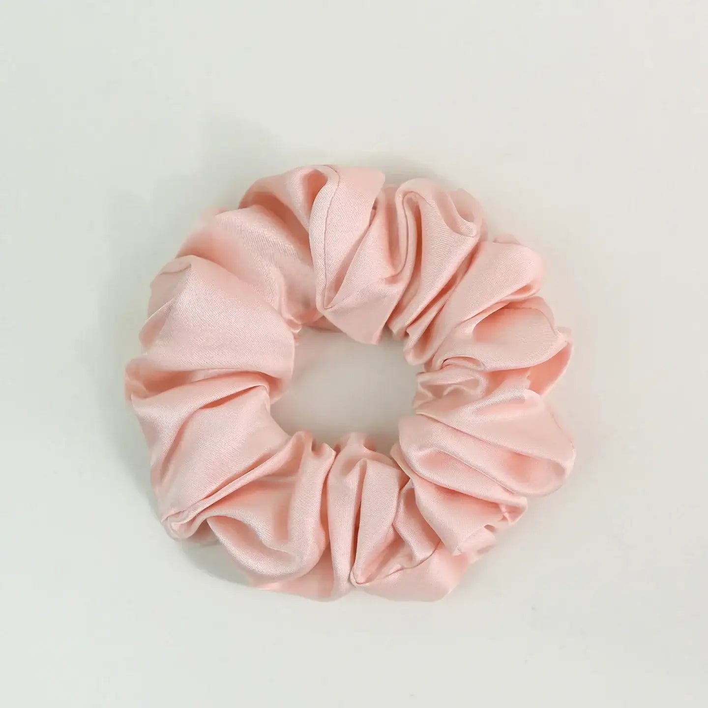 22 Momme 4.5CM Shiny Silk Scrunchies - JANCESILK