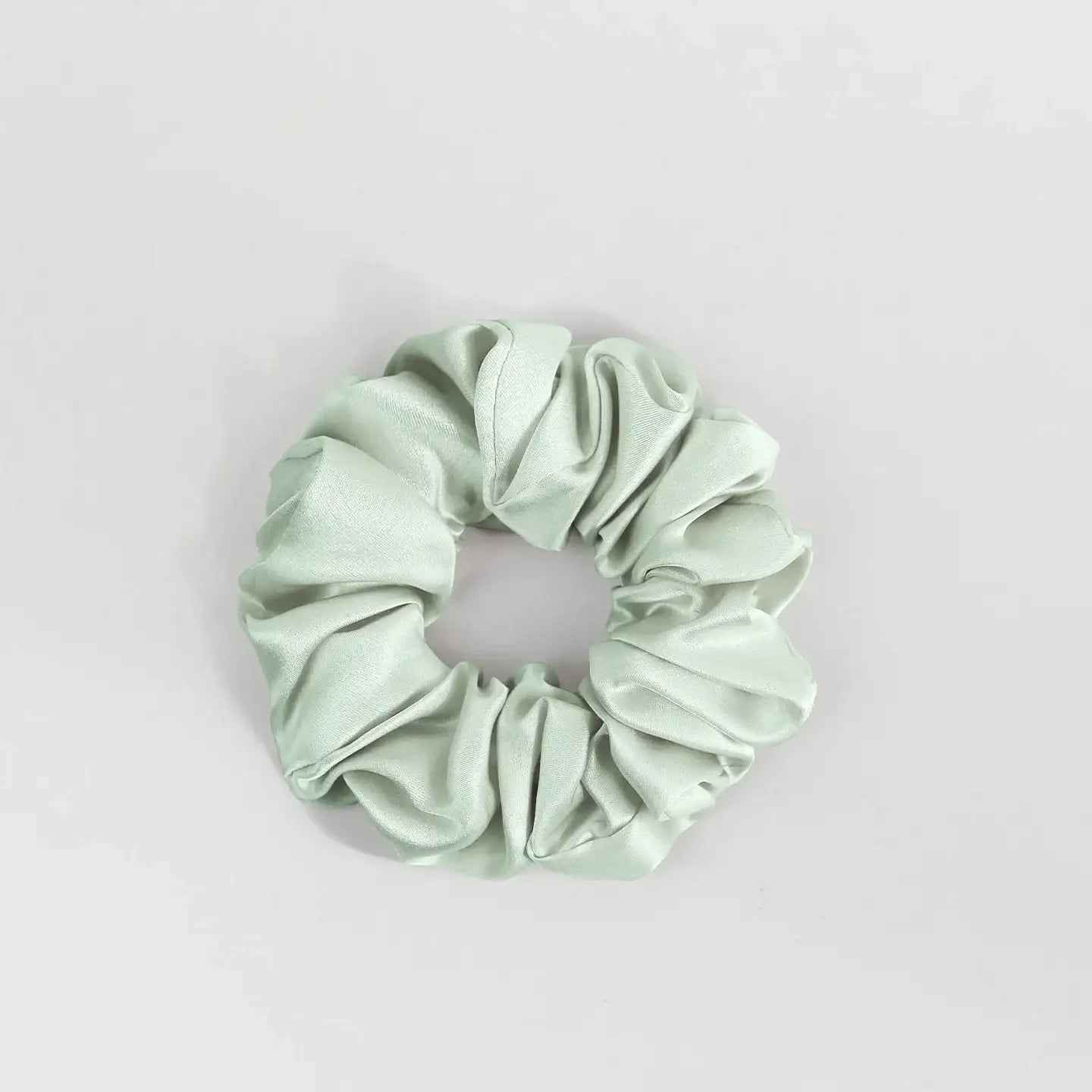 22 Momme 4.5CM Shiny Silk Scrunchies - JANCESILK