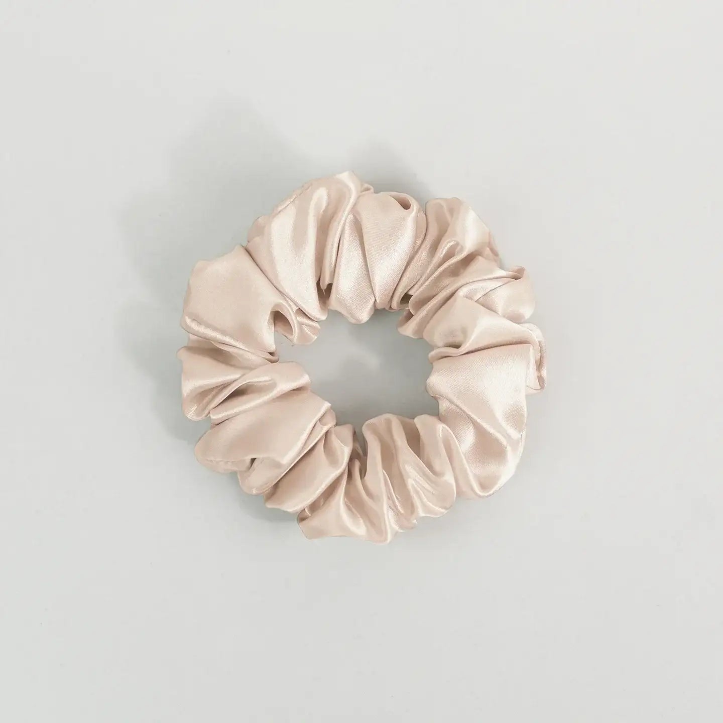 22 Momme 3.5CM Shiny Silk Scrunchies - JANCESILK